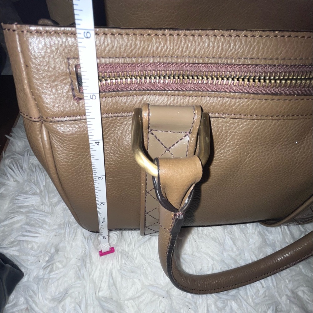 Burberry Leather Satchel - Picture 4 of 16